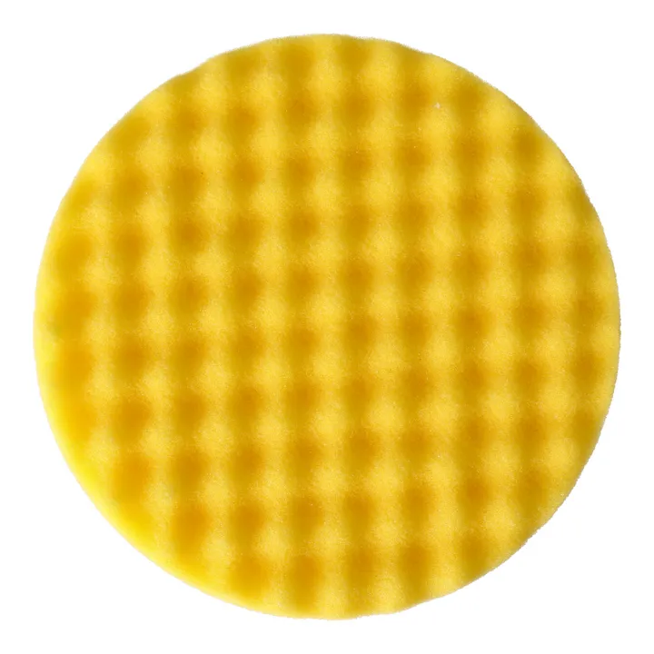 Polishing Foam Pad Yellow Waffle