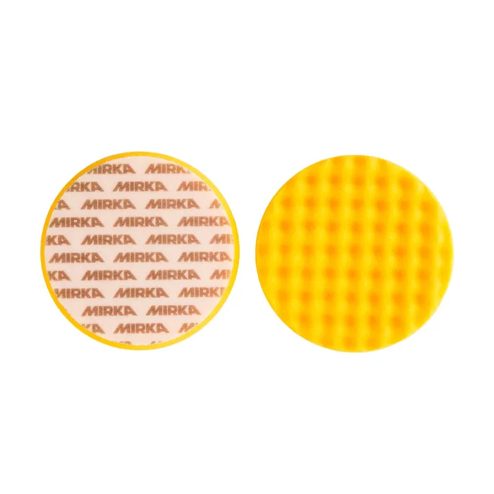 Polishing Foam Pad Yellow Waffle - Image 4