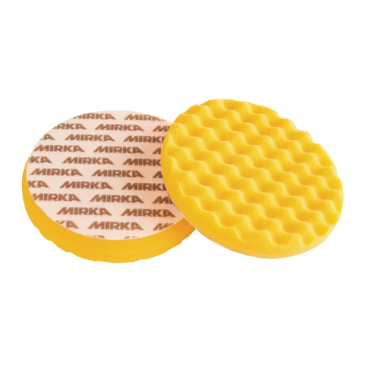 Polishing Foam Pad Yellow Waffle - Image 5